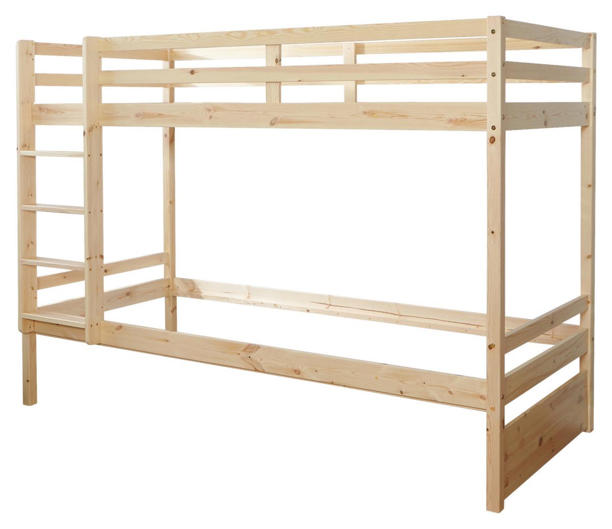 Etagenbett Finn - Naturfarben, MODERN, Holz (90/200cm) - MID.YOU