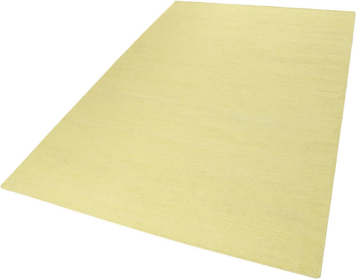 Handwebteppich Gelb Baumwolle Rainbow Kelim 130x190 cm - Gelb, KONVENTIONELL, Textil (130/190cm) - Esprit