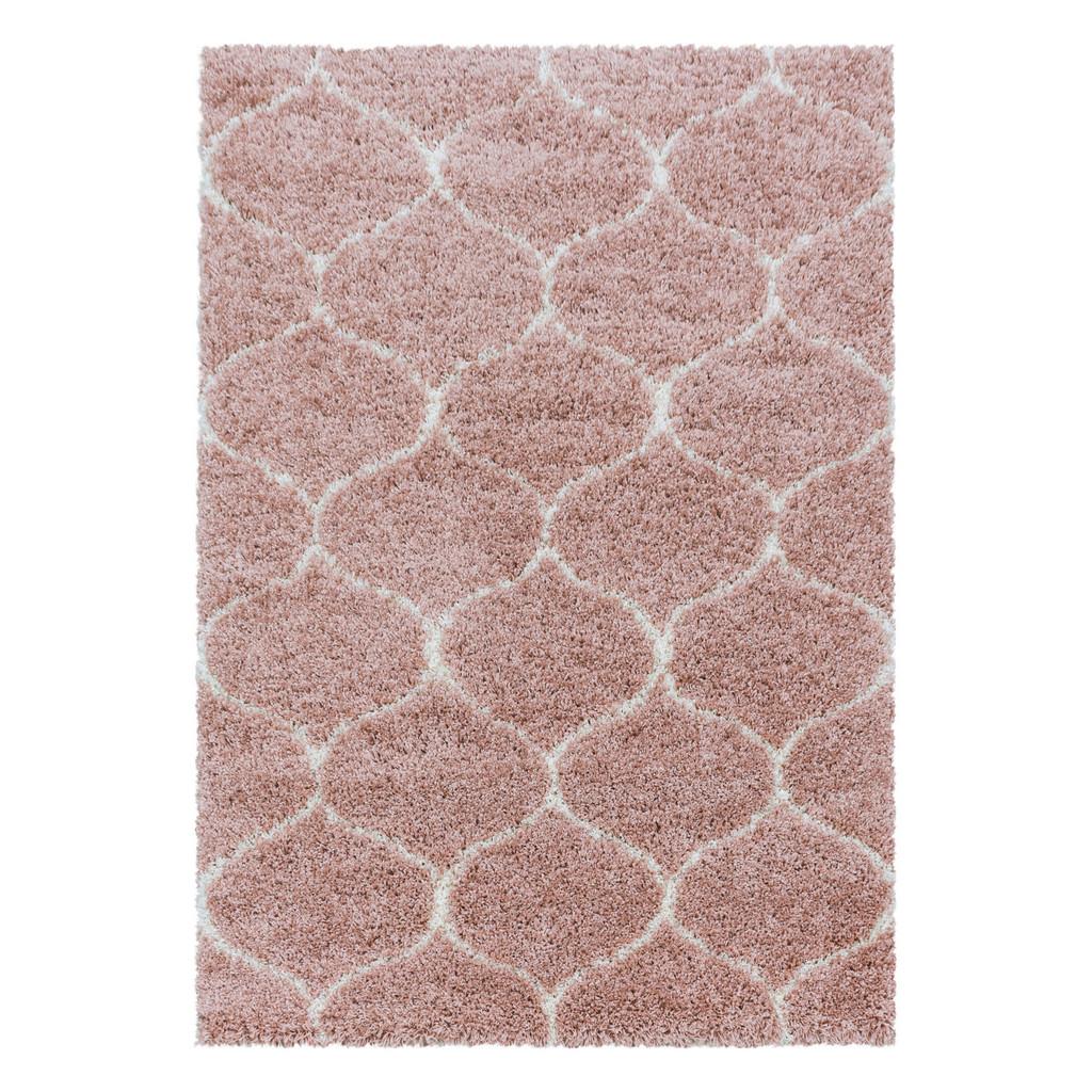 Webteppich Rosa Naturfaser Salsa 120x170 cm