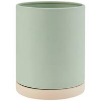 Übertopf Heriberto Keramik Mint Ø 16 Cm - Mintgrün, MODERN, Keramik (16/20cm) - Luca Bessoni