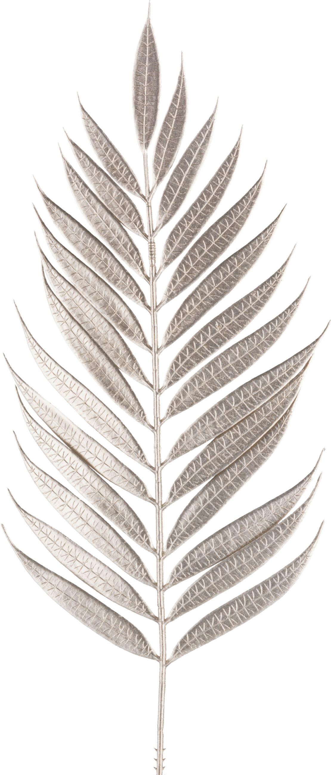 DEKORAČNÍ VĚTVIČKA PALMENZWEIG I -PAZ- - šampaňská, Konvenční, plast (75cm) - Modern Living