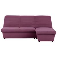 Ecksofa Looks Viii Weinrot - Weinrot/Schwarz, Design, Textil (214/168cm) - LOOKS by W.Joop