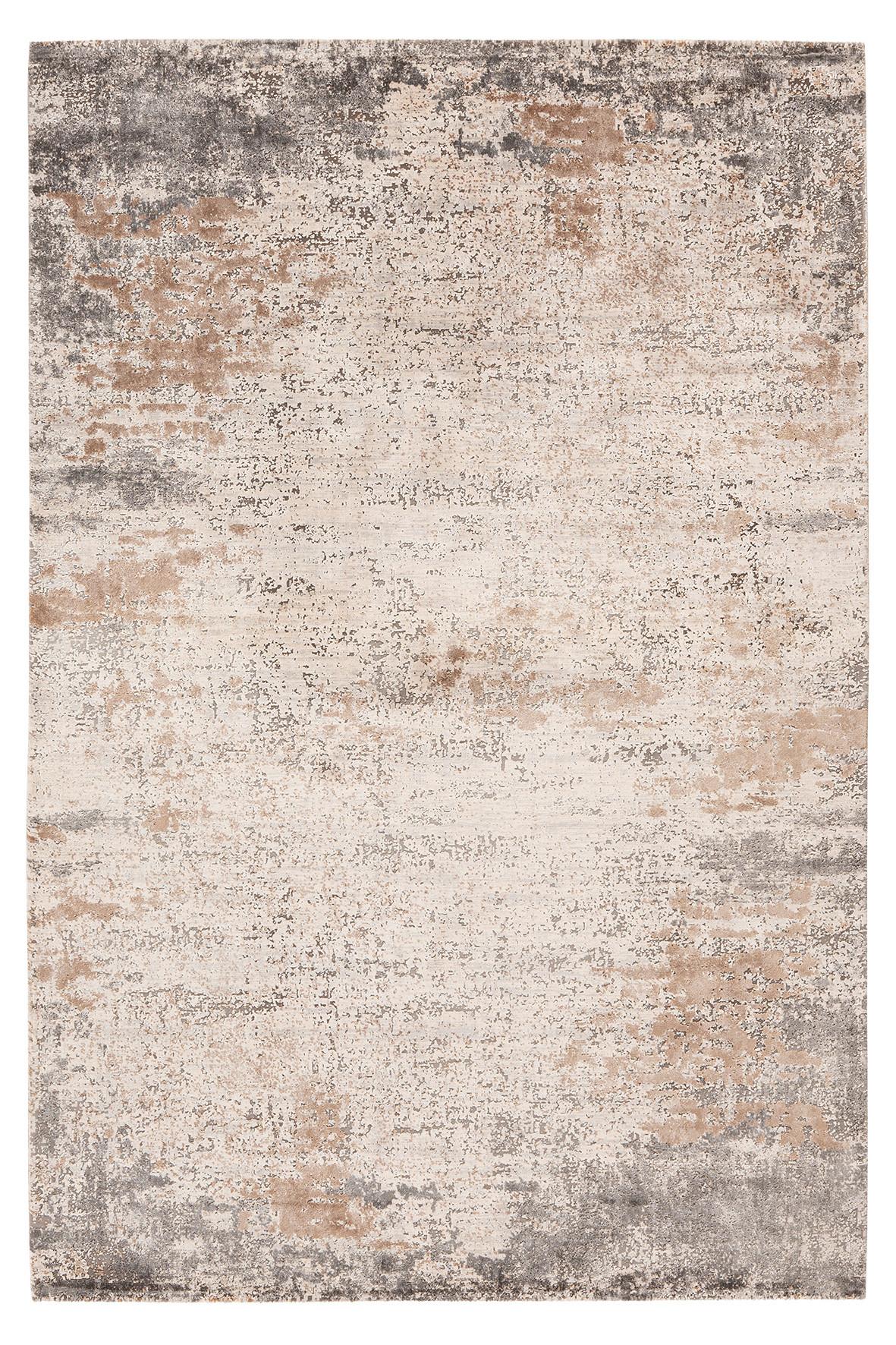 Webteppich Taupe My Jewel Of Obsession 140x200 Cm - Taupe, KONVENTIONELL, Textil (140/200cm) - Obsession