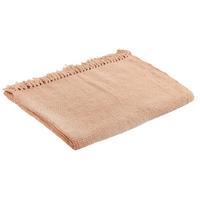 Kuscheldecke Xenia Sandfarben 140x210 cm Gewebt - Sandfarben, MODERN, Textil (140/210cm) - Luca Bessoni