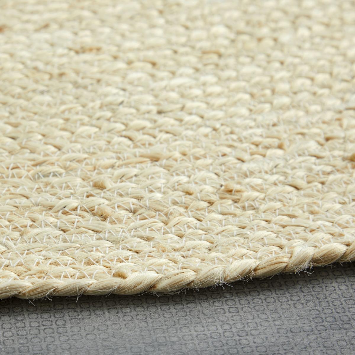 Koberec tkaný na plocho MANDI, P: 110 cm - přírodní barvy, Moderní, textil (110cm) - Modern Living