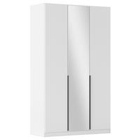Drehtürenschrank Alabama Weiß B: 136 Cm - Weiß, MODERN, Holzwerkstoff (136/229/54cm) - Rauch Möbel