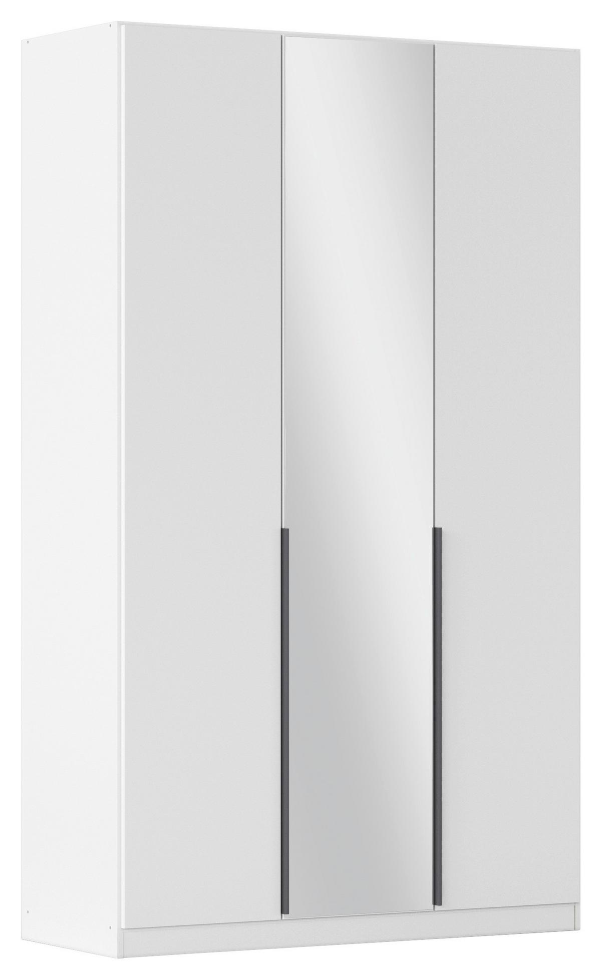 Drehtürenschrank Alabama Weiß B: 136 Cm - Weiß, MODERN, Holzwerkstoff (136/229/54cm) - Rauch Möbel