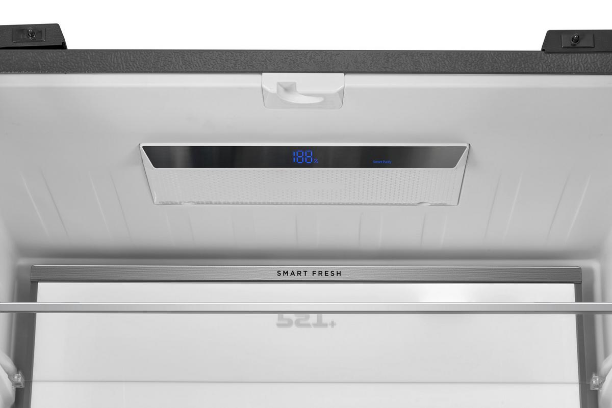 French-door Mdrf705bie70 - Schwarz/Weiß, MODERN (83.3/191/60cm) - Midea