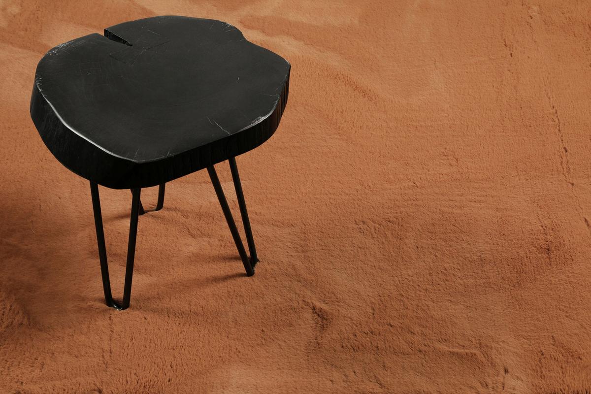 Hochflorteppich Alice Kupferfarben 70x140 - Kupferfarben, KONVENTIONELL, Textil (70/140cm) - Esprit