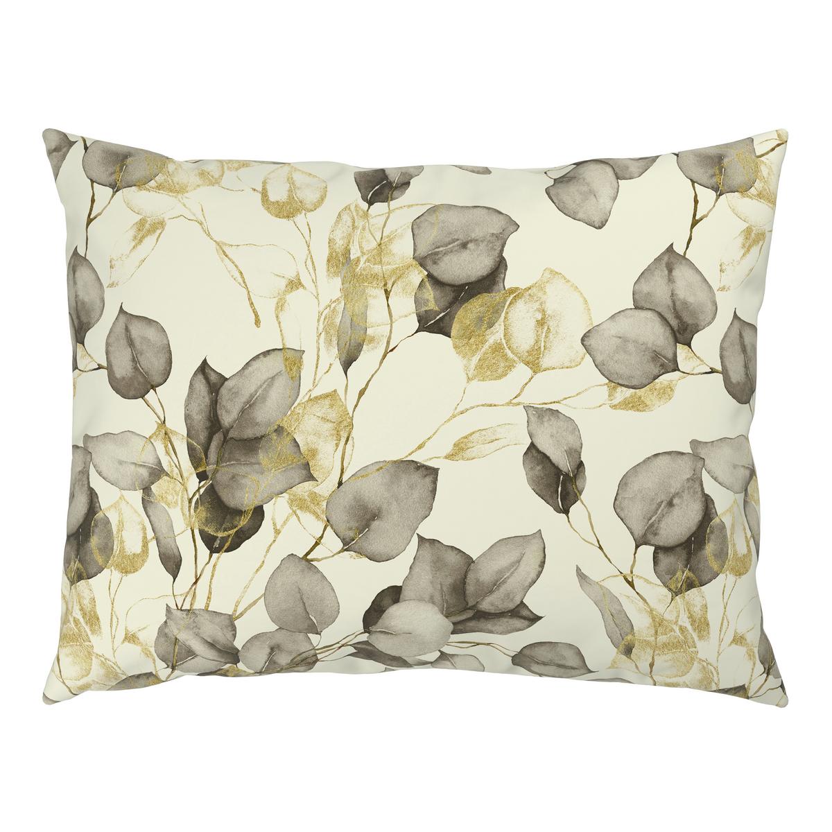 Bettwäsche Natalia - Senfgelb/Braun, ROMANTIK / LANDHAUS, Textil - James Wood