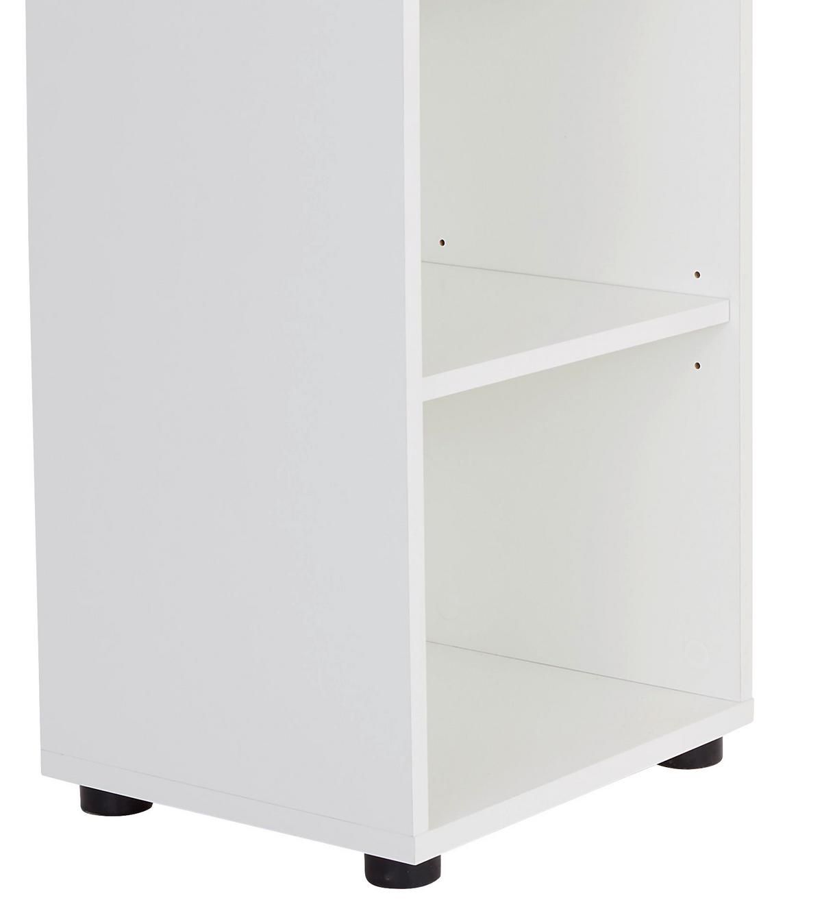 SPODNÍ REGÁL STAR - bílá, Konvenční, kompozitní dřevo (37/89,1/31,9cm)