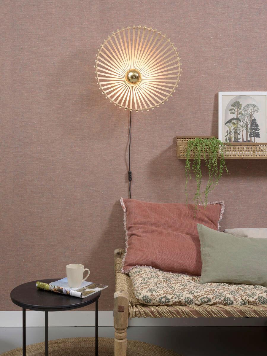 Wandleuchte Bromo/w50/n - Naturfarben, Trend (15/50cm) - Good & Mojo