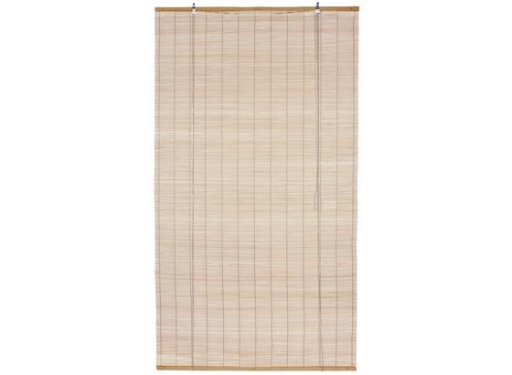 Rollo Willi - Naturfarben, KONVENTIONELL, Holz (60/180cm) - Ombra Rollo Willi - Naturfarben, KONVENTIONELL, Holz (60/180cm) - Ombra