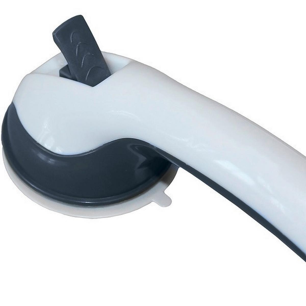 Wannengriff Sicherheitshandgriff - Dunkelgrau/Weiß, Basics, Kunststoff (29cm)