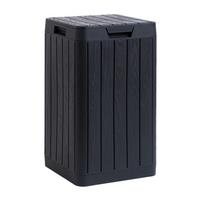 Gartenabfallbox 38/65/38 cm - Anthrazit, Basics, Kunststoff (38/65/38cm)