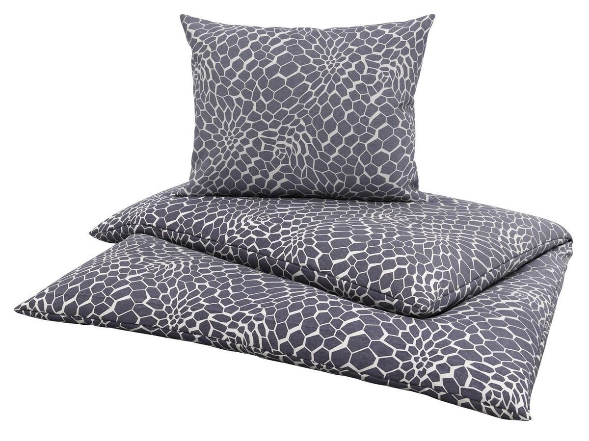 Bettwäsche Trondheim - Grau, MODERN, Textil - Luca Bessoni