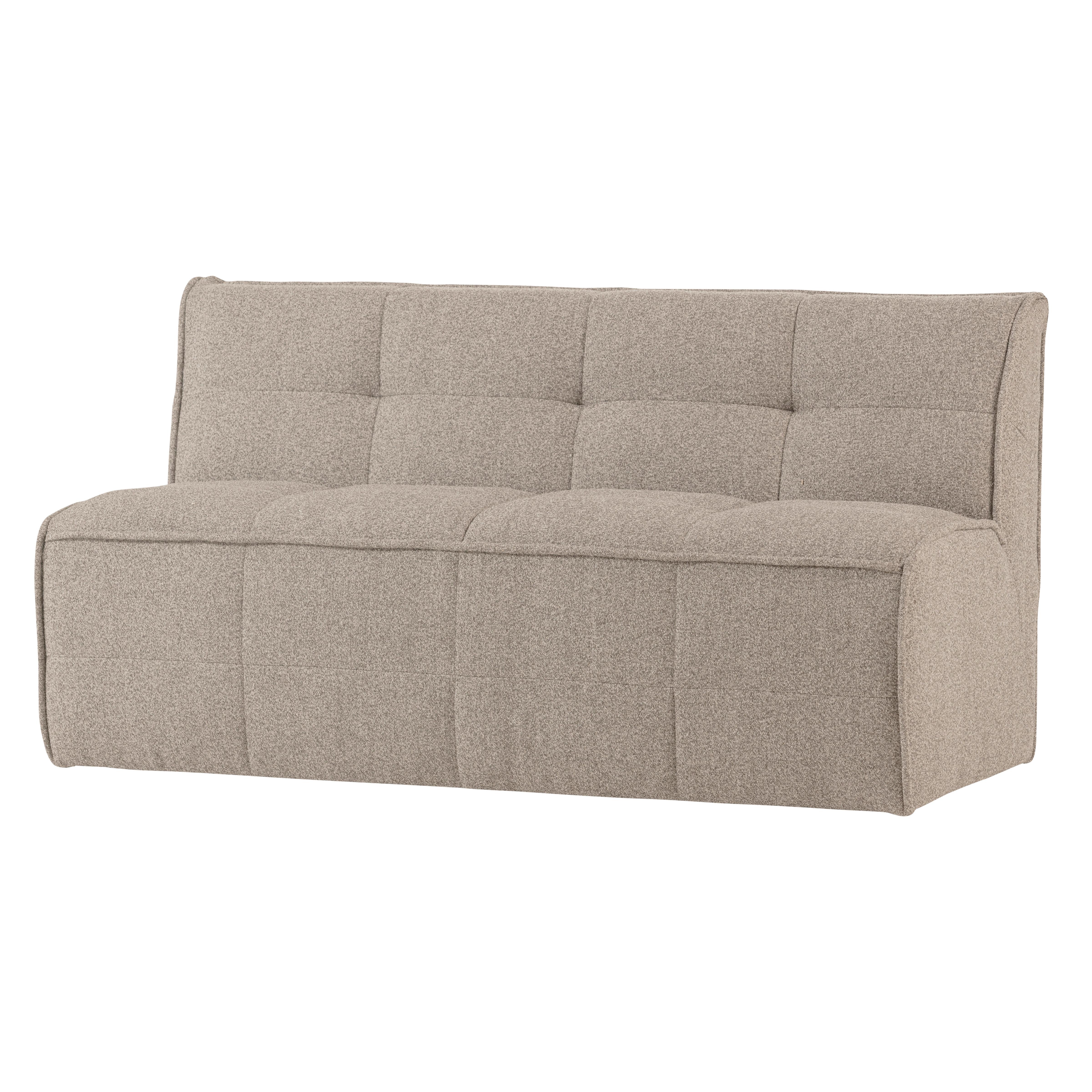 SITZBANK Cluster Khaki B: 164cm - Khaki/Schwarz, MODERN, Textil (164/86/75cm) - Livetastic