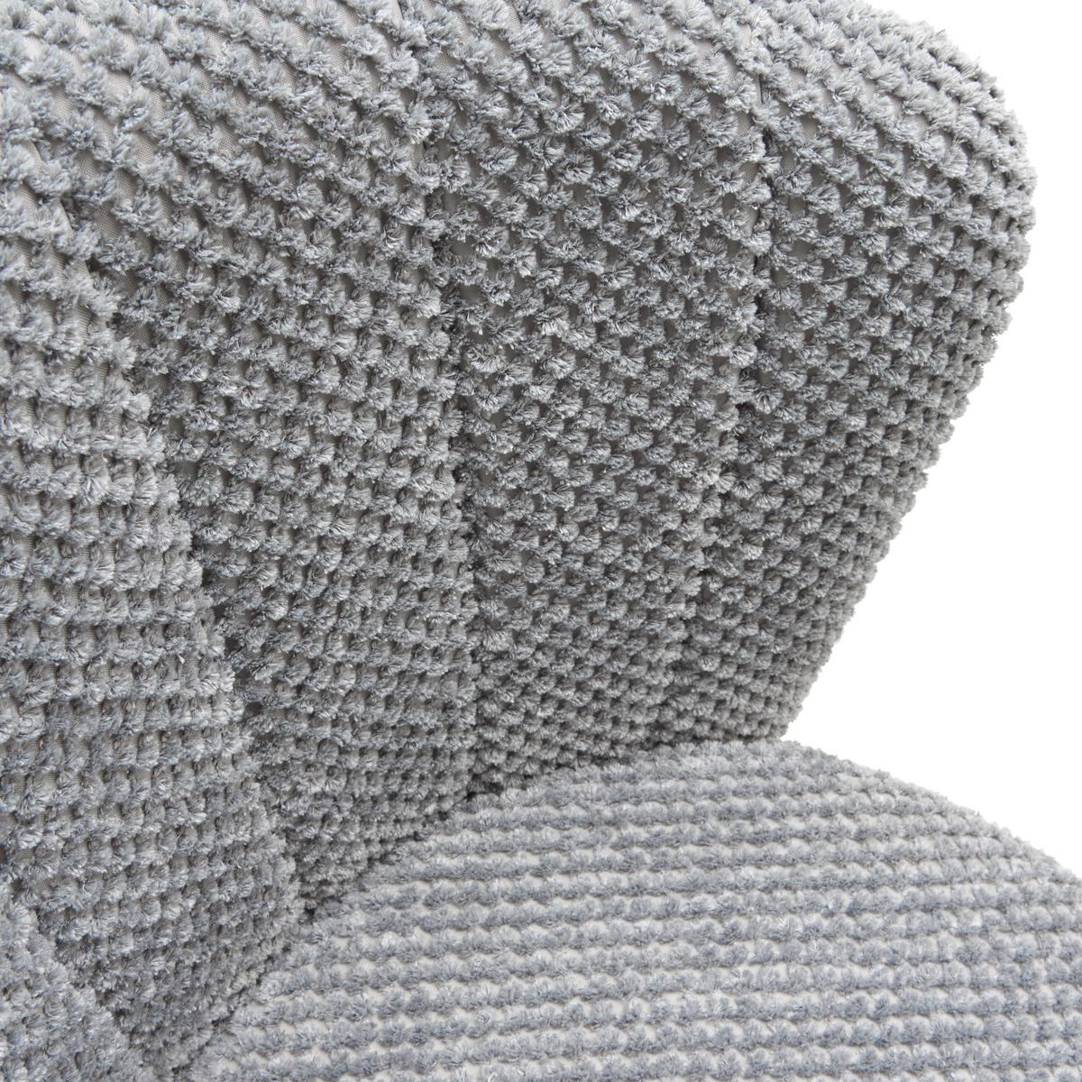 Barhocker Paris - Schwarz/Grau, LIFESTYLE, Holz/Textil (55/101/59cm) - Livetastic