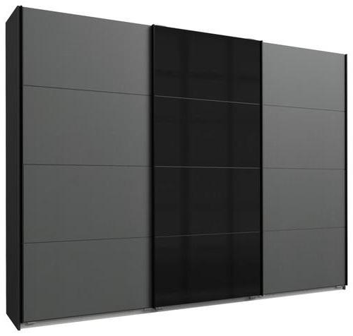 Schwebetürenschrank 270cm Ernesto, Graphit - Graphitfarben/Schwarz, Basics, Holzwerkstoff (270/210/65cm) - Livetastic