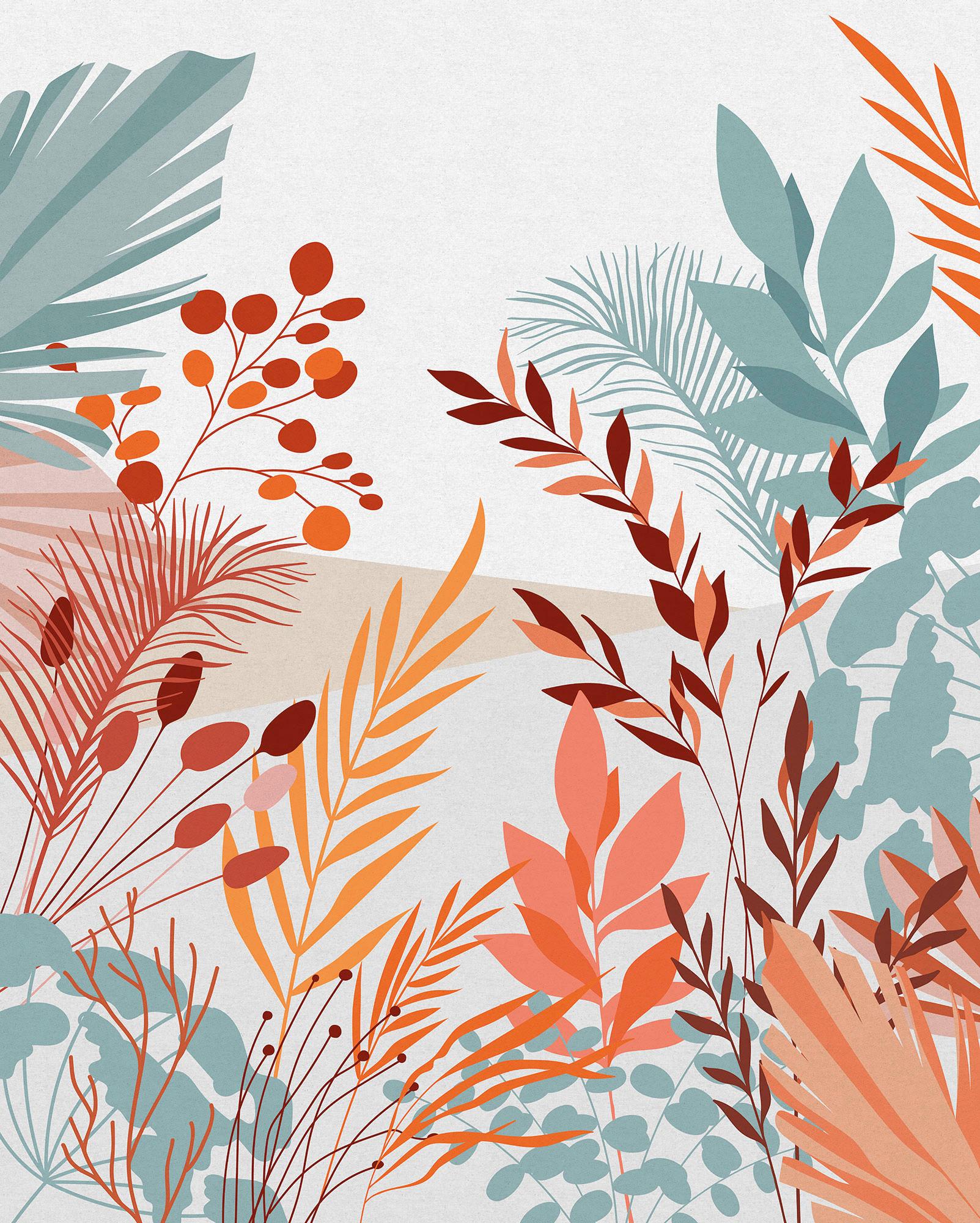 Vliestapete Aspiring Colours - Multicolor, Basics (200/250cm) - Komar