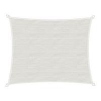 Sonnensegel Rechteck 3x4 m Capri Re - Weiß, Basics, Kunststoff (300/400cm) - Windhager