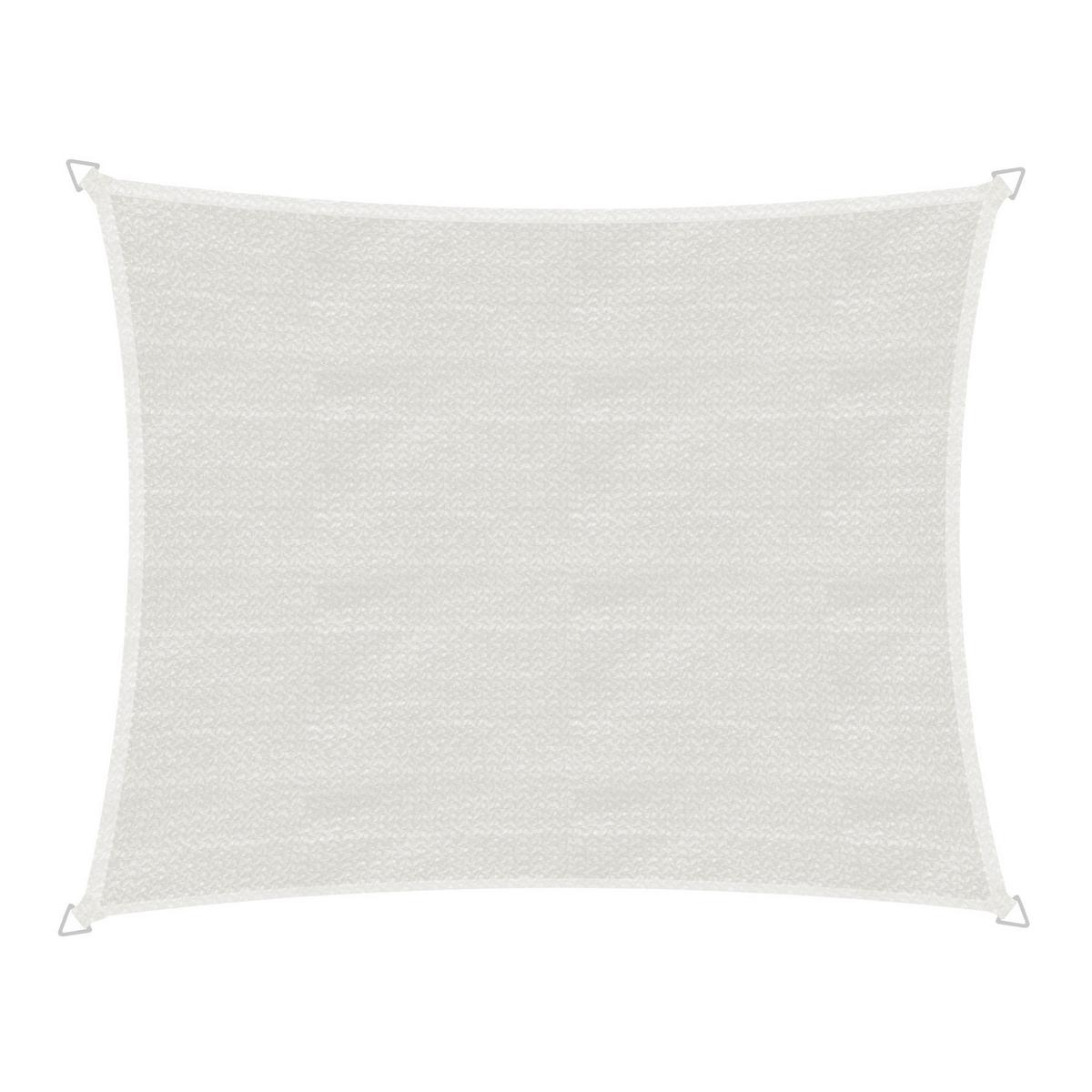 Sonnensegel Rechteck 3x4 m Capri Re - Weiß, Basics, Kunststoff (300/400cm) - Windhager