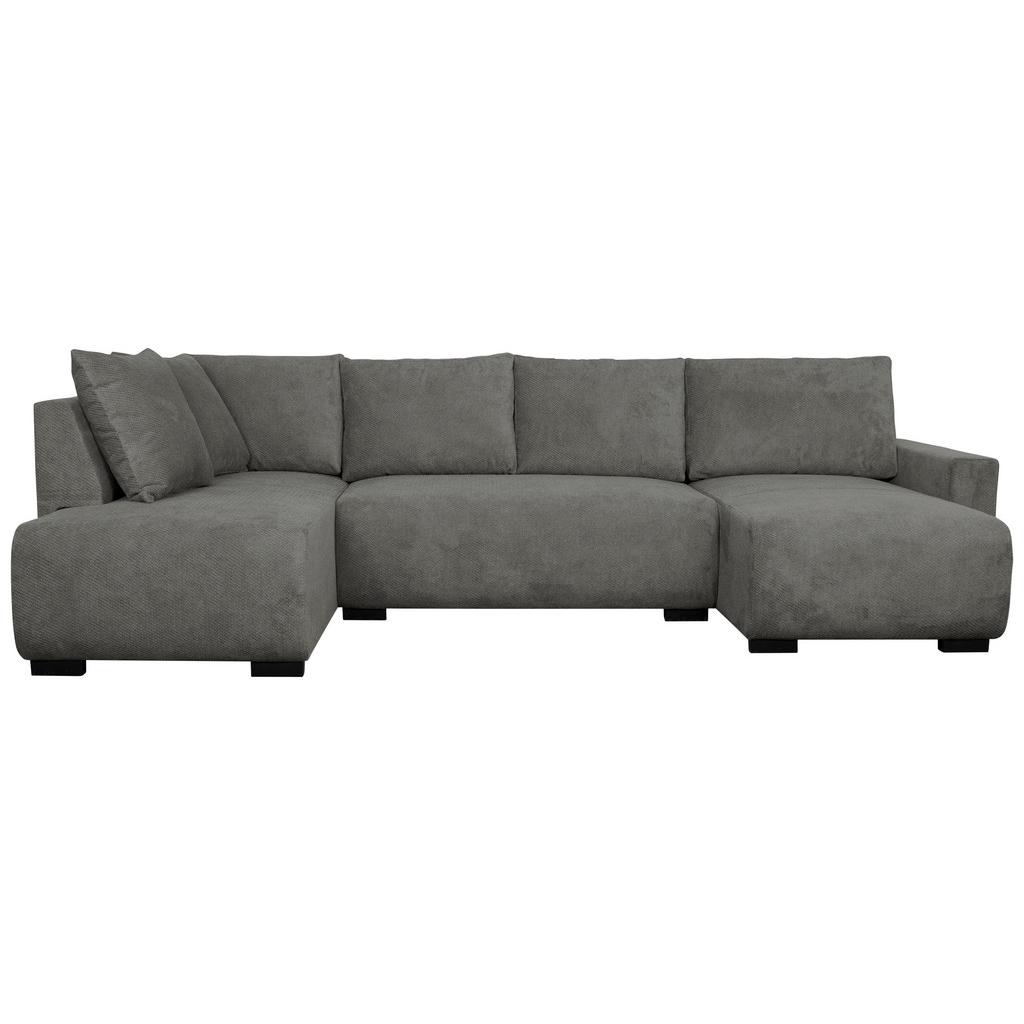 Wohnlandschaft Veronice Graphitfarben B: 313 cm