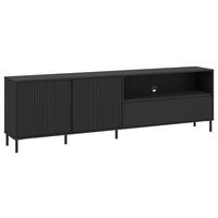 Tv-element Avenale Anthrazit B: 207, Cm - Anthrazit/Schwarz, Trend, Holzwerkstoff (207,8/65,4/40cm)