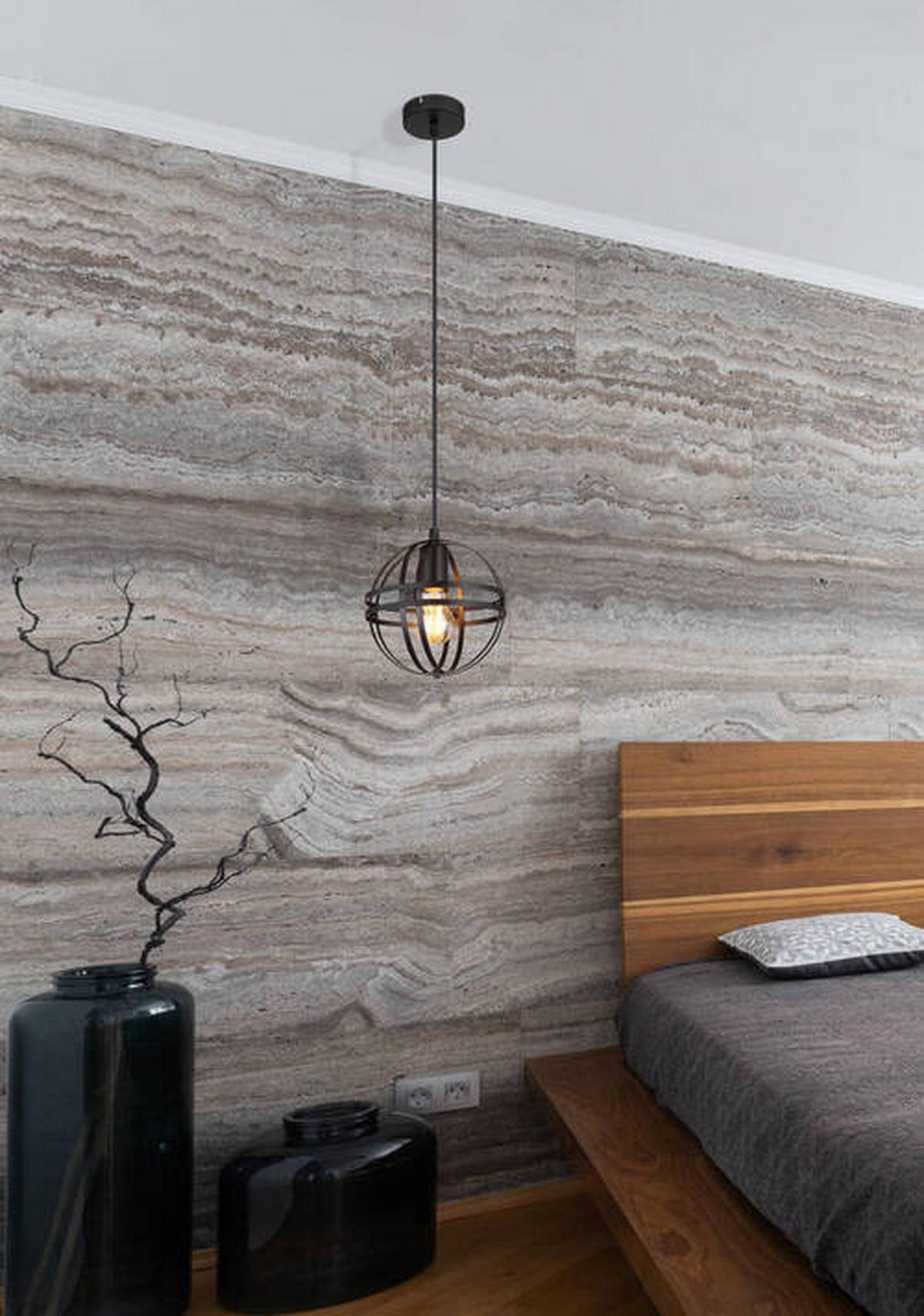 Hängeleuchte 15639h - Schwarz, KONVENTIONELL, Metall (20/120cm) - Globo