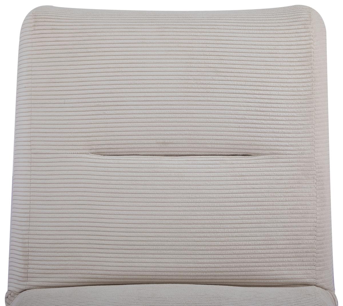 Schlafsessel Luna Beige B: 80 cm - Beige, Design, Textil (81/88/160cm) - Livetastic
