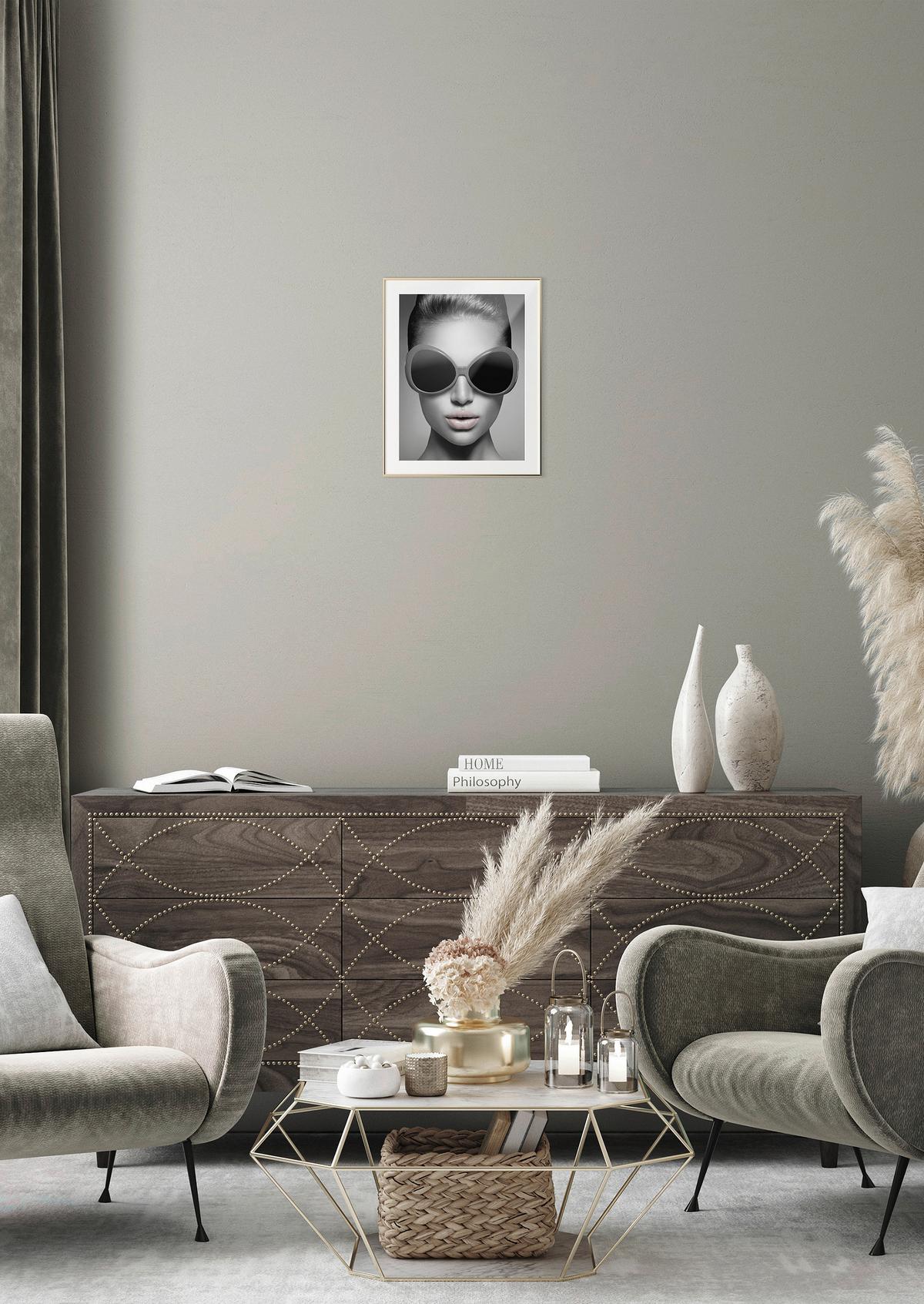 PLAKÁT VINCENT - vícebarevná, papír (30/40cm) - Modern Living