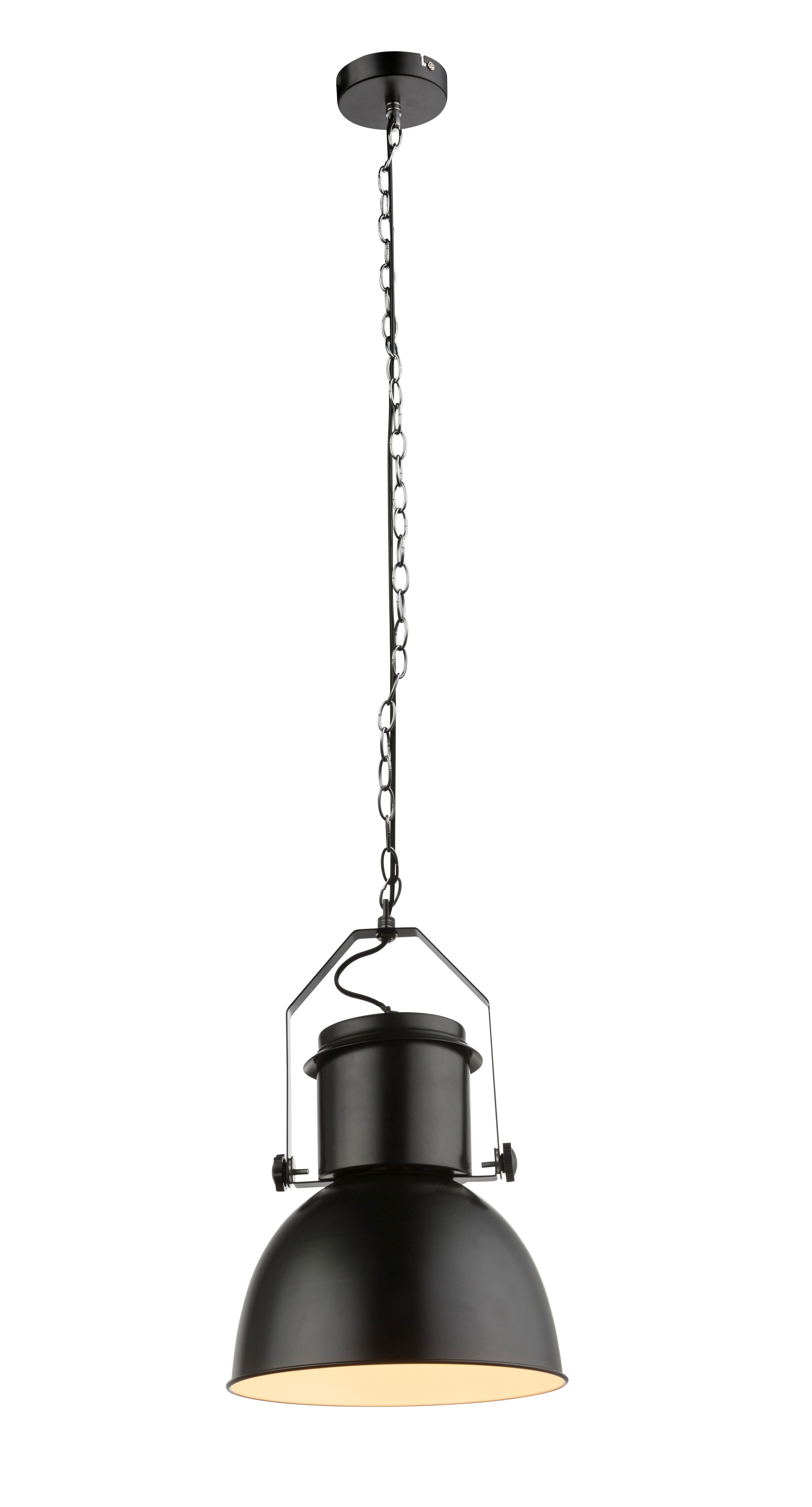 Hängeleuchte 15283 - Schwarz, Trend, Metall (26,5/120cm) - Globo