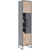 Hochschrank Fabio Stehend & Hängend Montierbar - MODERN, Holzwerkstoff (40/183/33cm)