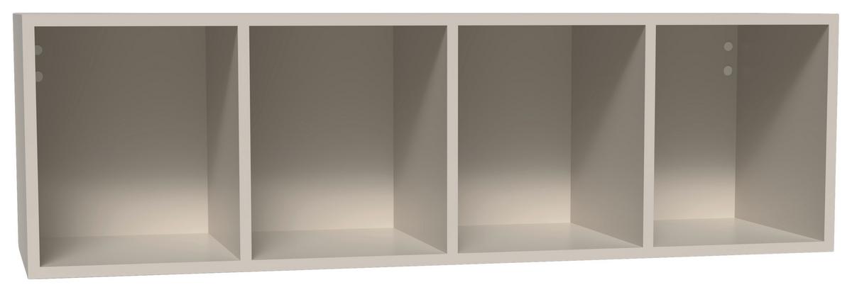 Wandregal Las Vegas Weiß B: 120 Cm - Weiß, MODERN, Holzwerkstoff (120/36/37cm) - Vertico