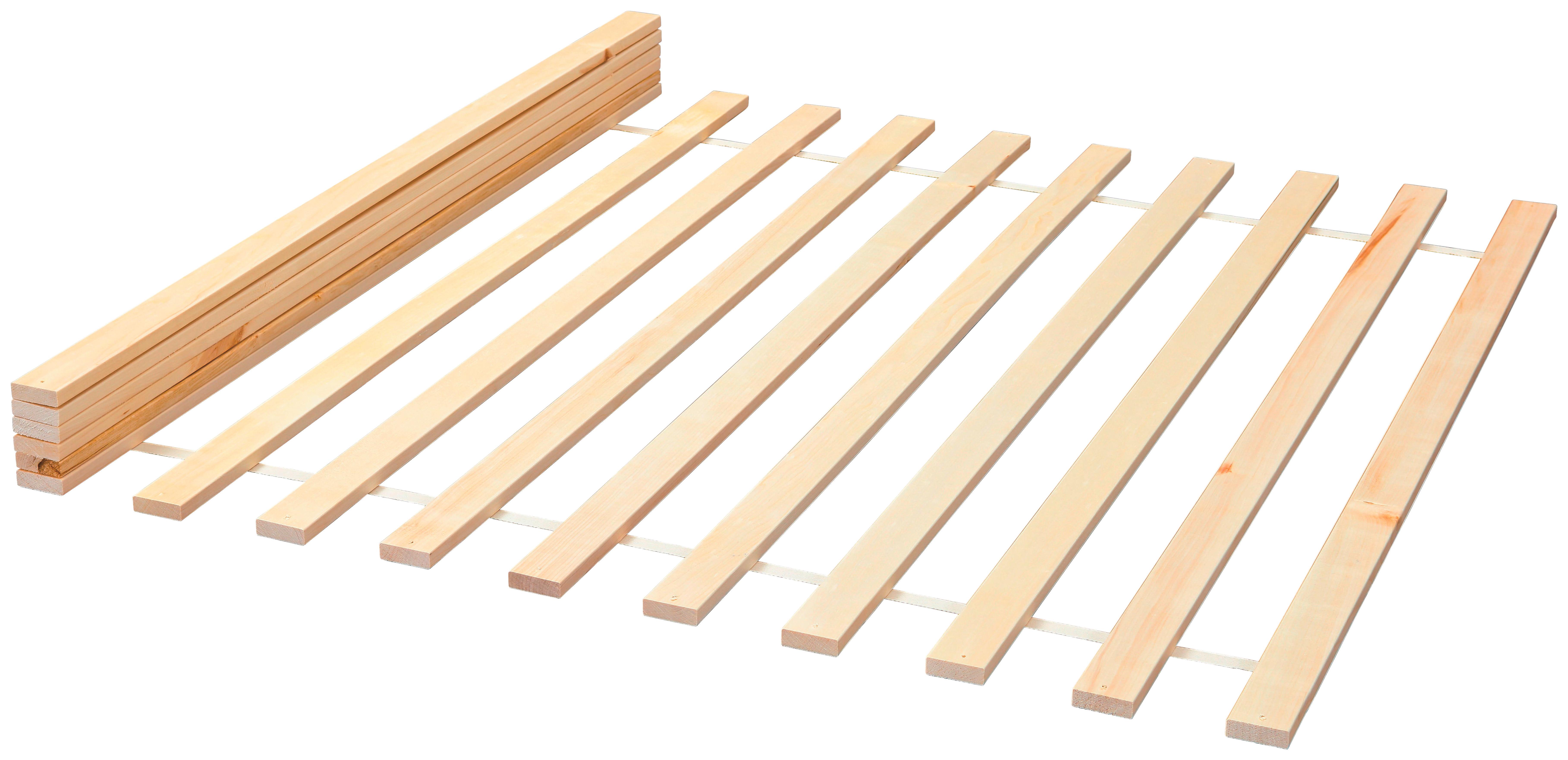 Rollrost Naturfarben, 140/200cm - Naturfarben, KONVENTIONELL, Holz (140/200cm) - P & B