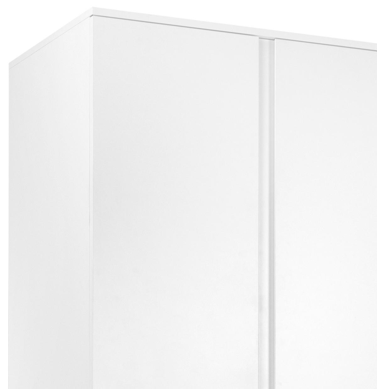 Nyilóajtós Szekrény Image 120/191 Cm - fehér, Basics, faalapú anyag (120/191/55cm) - MID.YOU