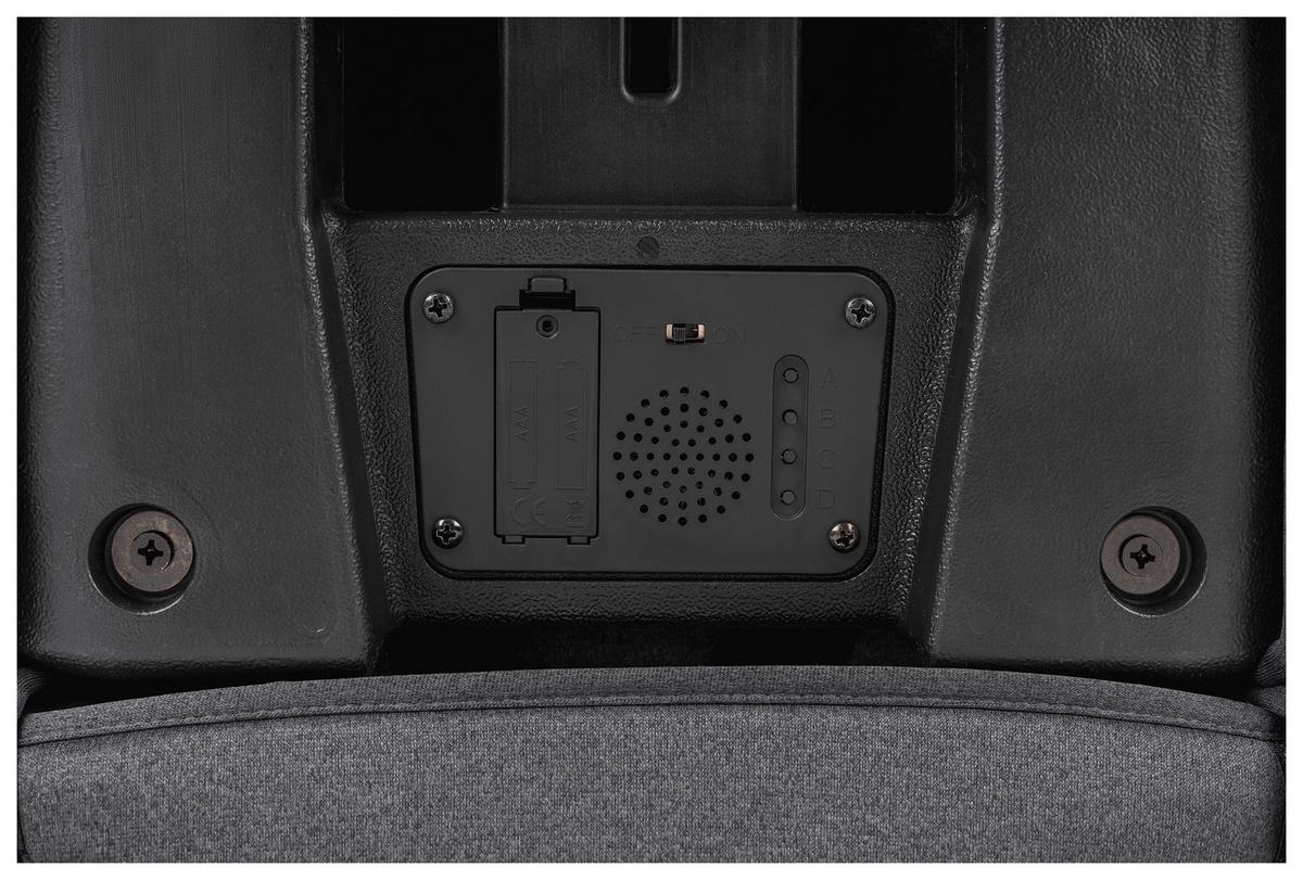 Kinderautositz Flux Isofix Ext Schwarz, L/b/h:  47x44x61,5cm - Schwarz, Basics, Textil (47/44/61,5cm) - Osann