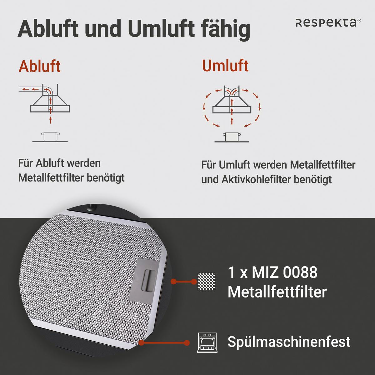 Kopffreihaube Respekta Hera Metall/glas Schwarz B: 79,5 Cm - Schwarz, Trend, Glas/Metall (79,5/74,2-109,2/38,5cm) - Respekta