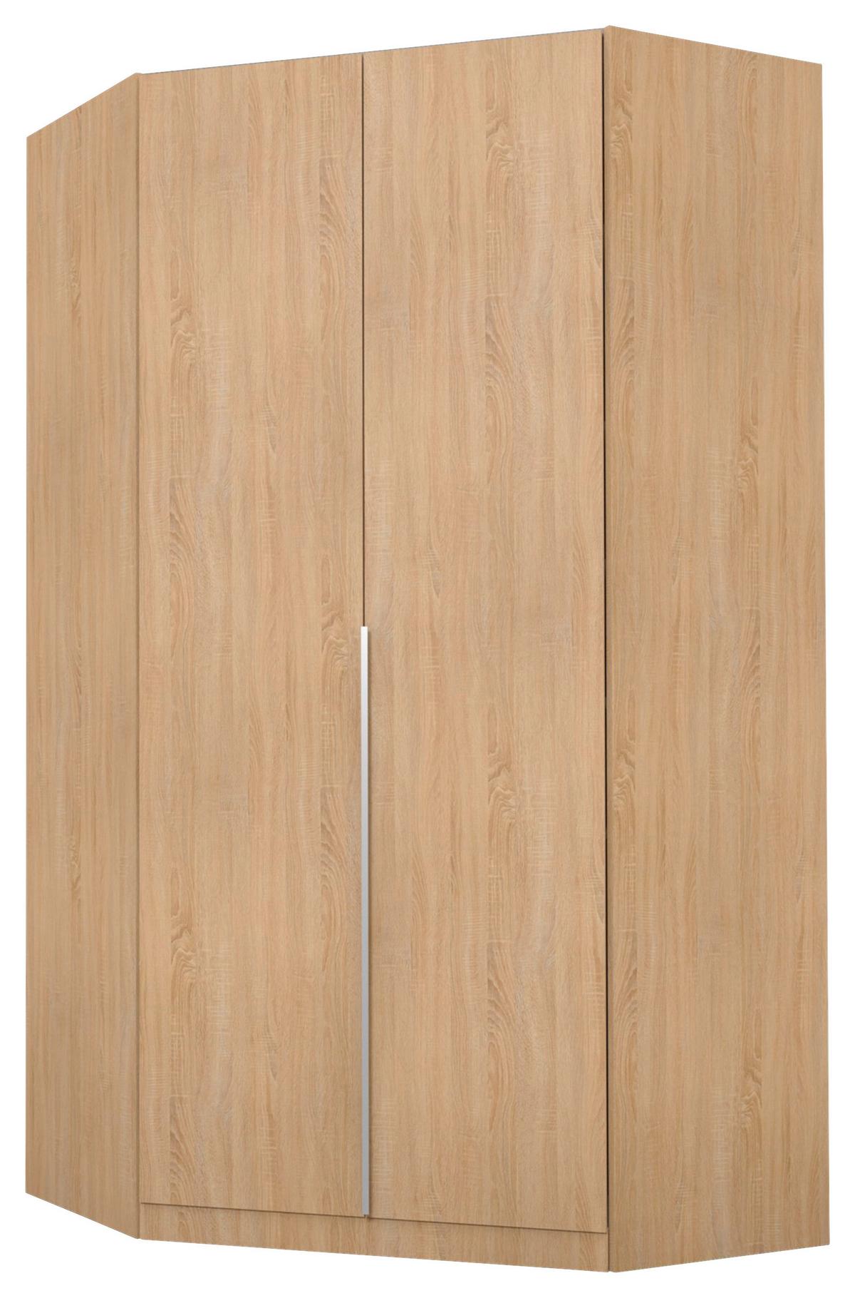 Eckschrank B: 117 cm Alabama, Sonoma Eiche Dekor - Sonoma Eiche, MODERN, Holzwerkstoff (117/229/117cm) - Rauch Möbel