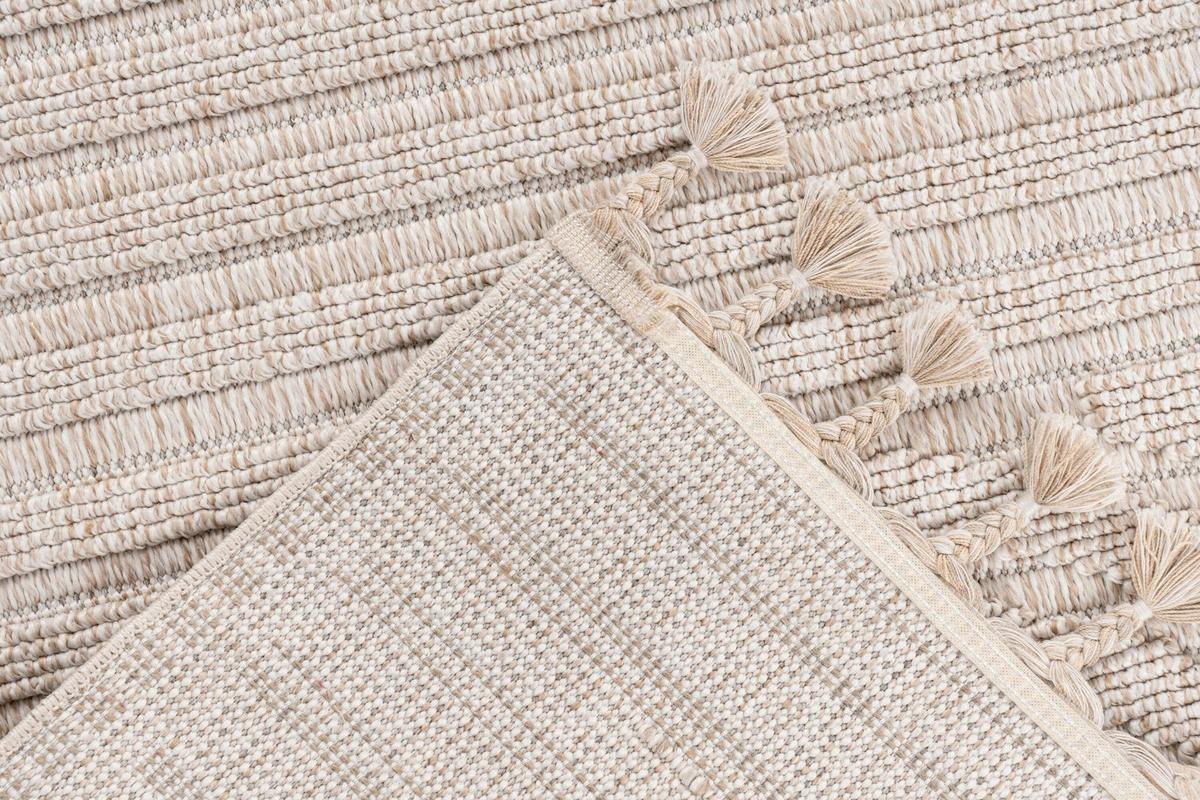 Flachwebteppich Beige, Bxl: Ca. 80x150 Cm - Beige, Basics, Textil (80/150cm) - Kayoom