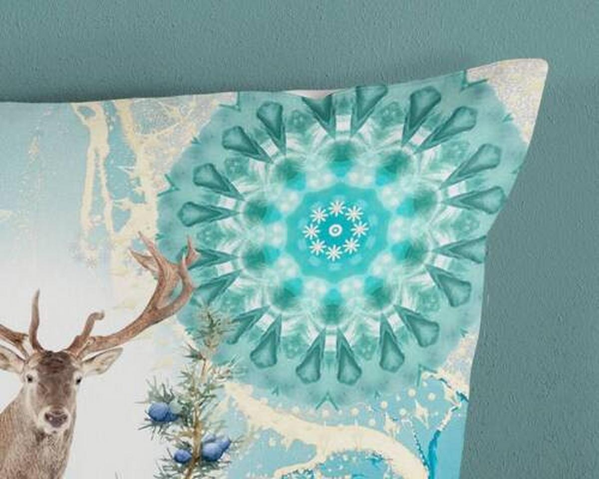 Wendebettwäsche Xela Multicolor 135x200 cm - Multicolor, Natur, Textil (135/200cm)