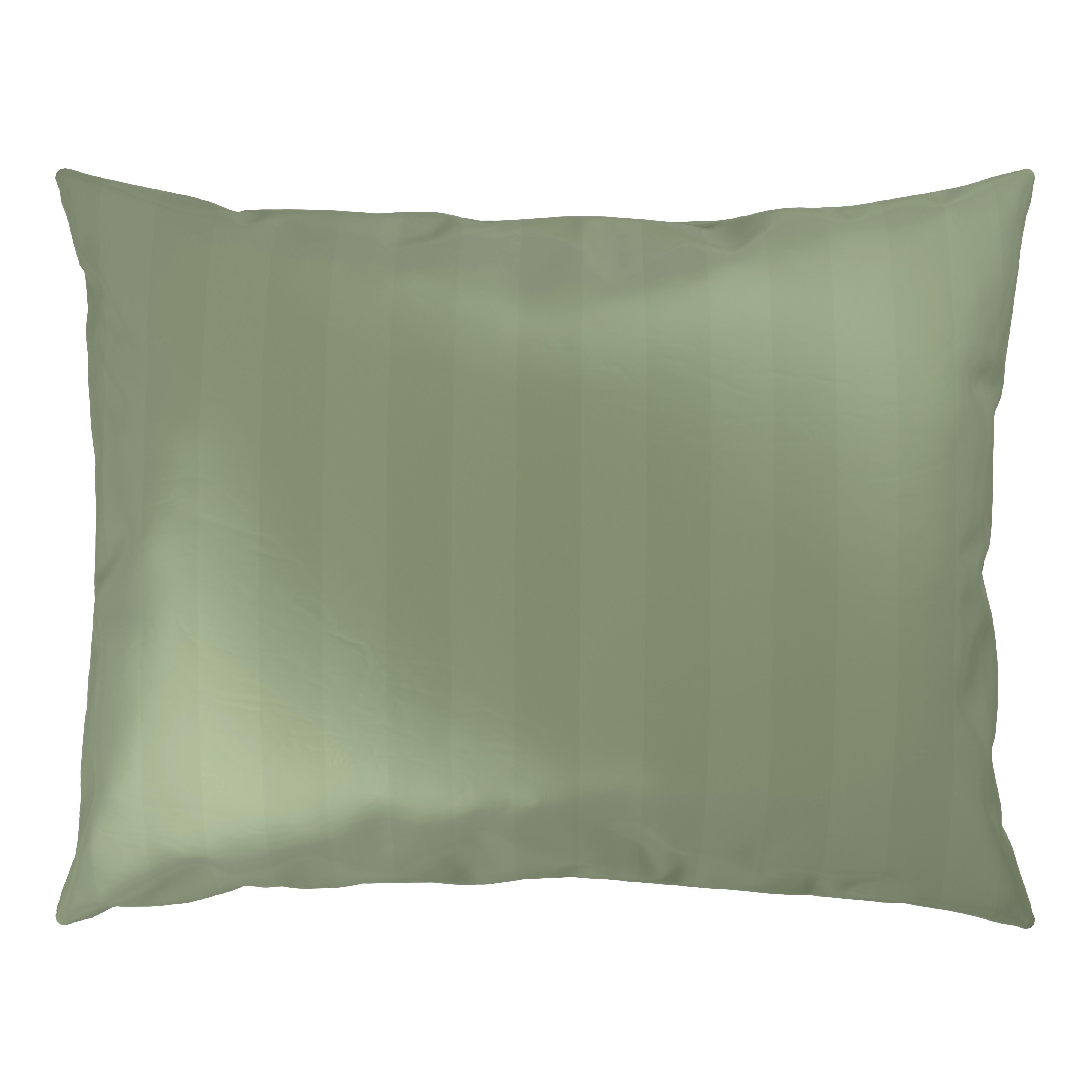 POŤAH NA VANKÚŠ XENIA STREIF - svetlozelená, Modern, textil (40/60cm) - Premium Living