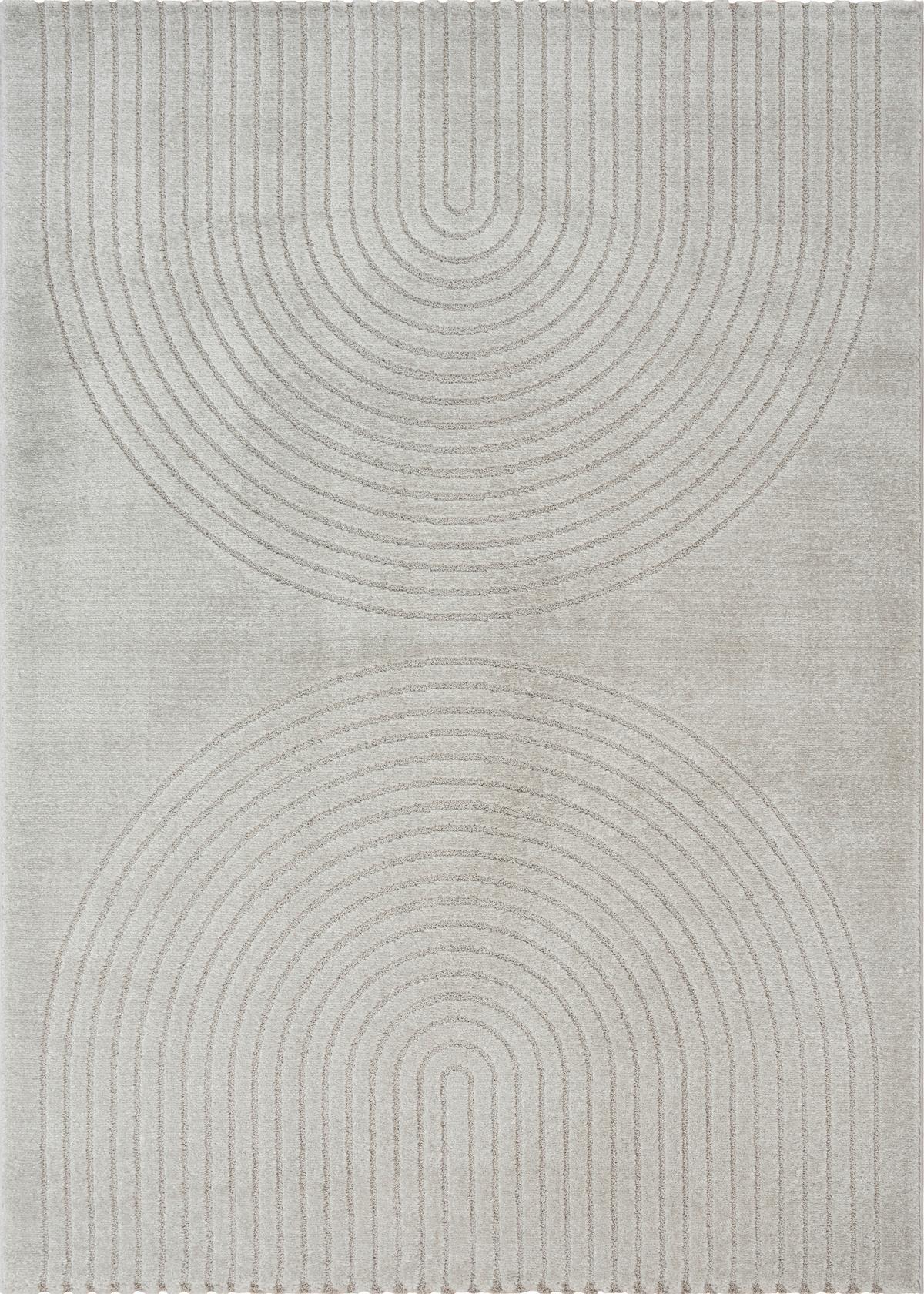 Webteppich Eclipse 2320 195-Grey - Grau, Basics, Textil (160/220cm)