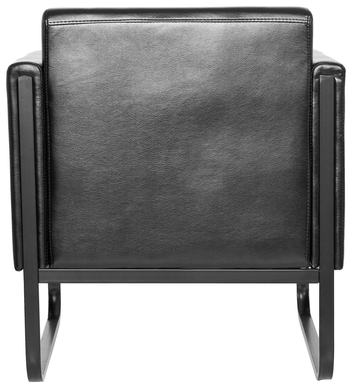 Sessel Bali Black - Schwarz, MODERN, Textil (67/78/71cm) - MID.YOU