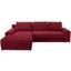 Wohnlandschaft L-form Adria 213x308cm - Rot, MODERN, Textil (213/308cm) - Luca Bessoni Wohnlandschaft L-form Adria 213x308cm - Rot, MODERN, Textil (213/308cm) - Luca Bessoni