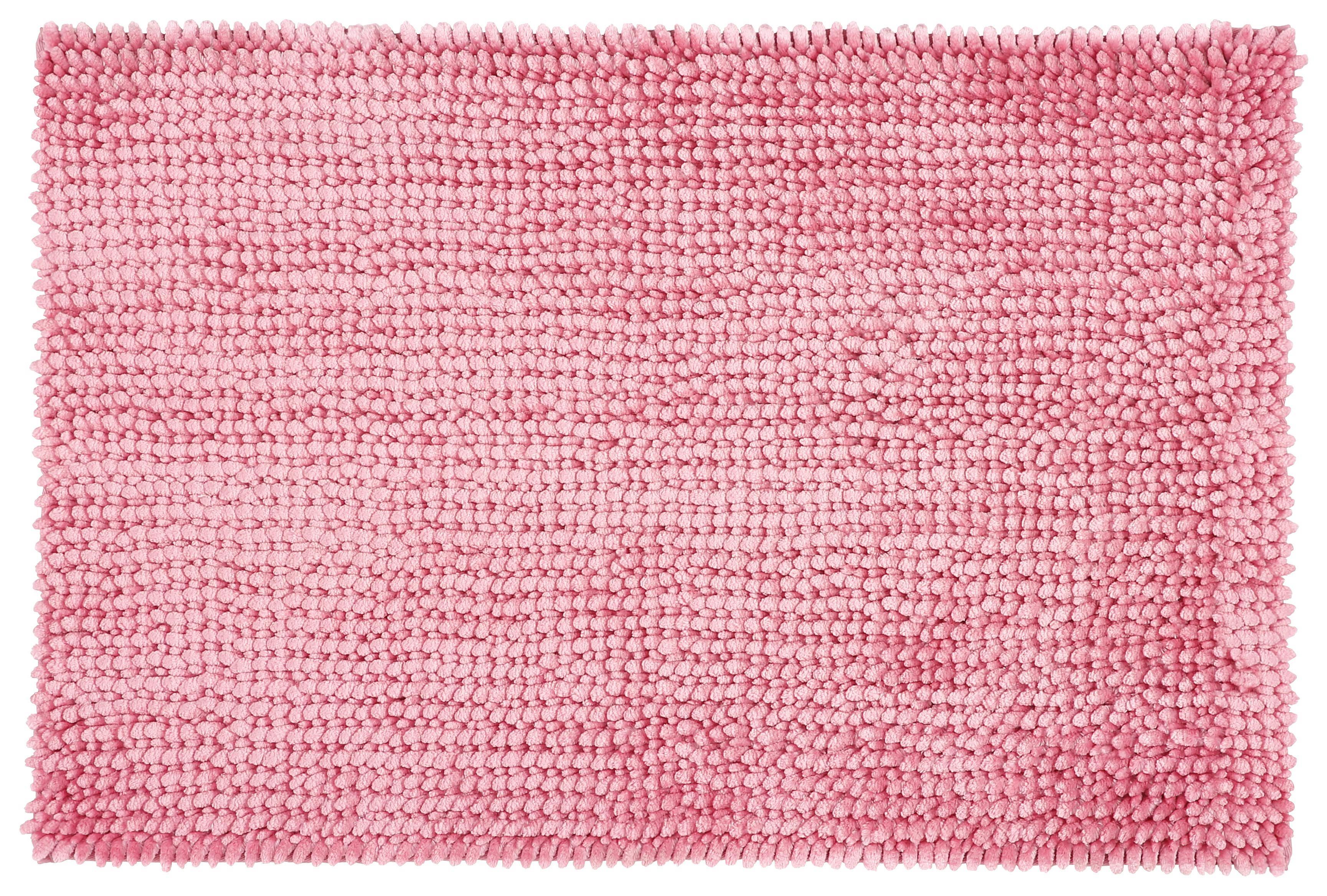 Fürdőszobaszőnyeg Elisa - Fáradt rózsaszín, modern, Textil (60/90cm) - Luca Bessoni