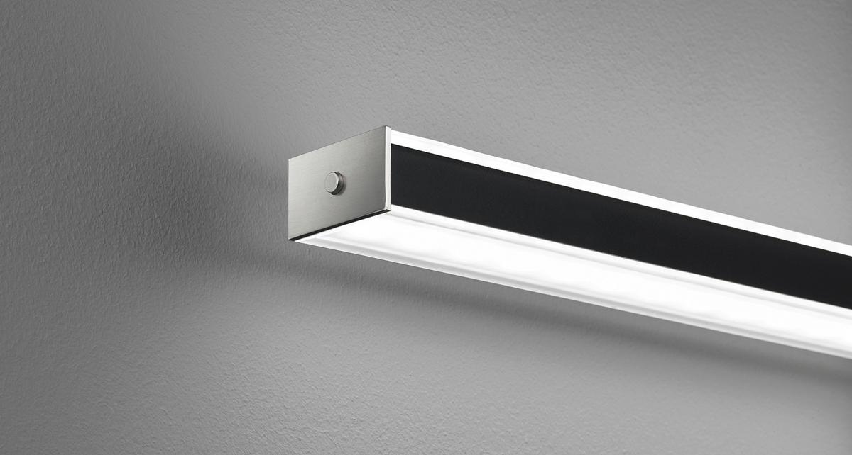 Led-hängeleuchte 60538 - Schwarz/Nickelfarben, Design, Metall (115/7/90cm) - Fischer & Honsel