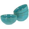 Schüsselset Nature Collection Water, 4--Teilig. Blau - Türkis, Design, Keramik (17,5cm) - Creatable