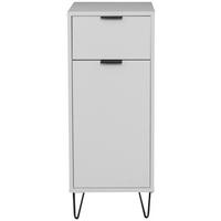 Unterschrank Bonnie Grau, B: 41 cm - Schwarz/Grau, MODERN, Holzwerkstoff (41/99/38cm) - Livetastic