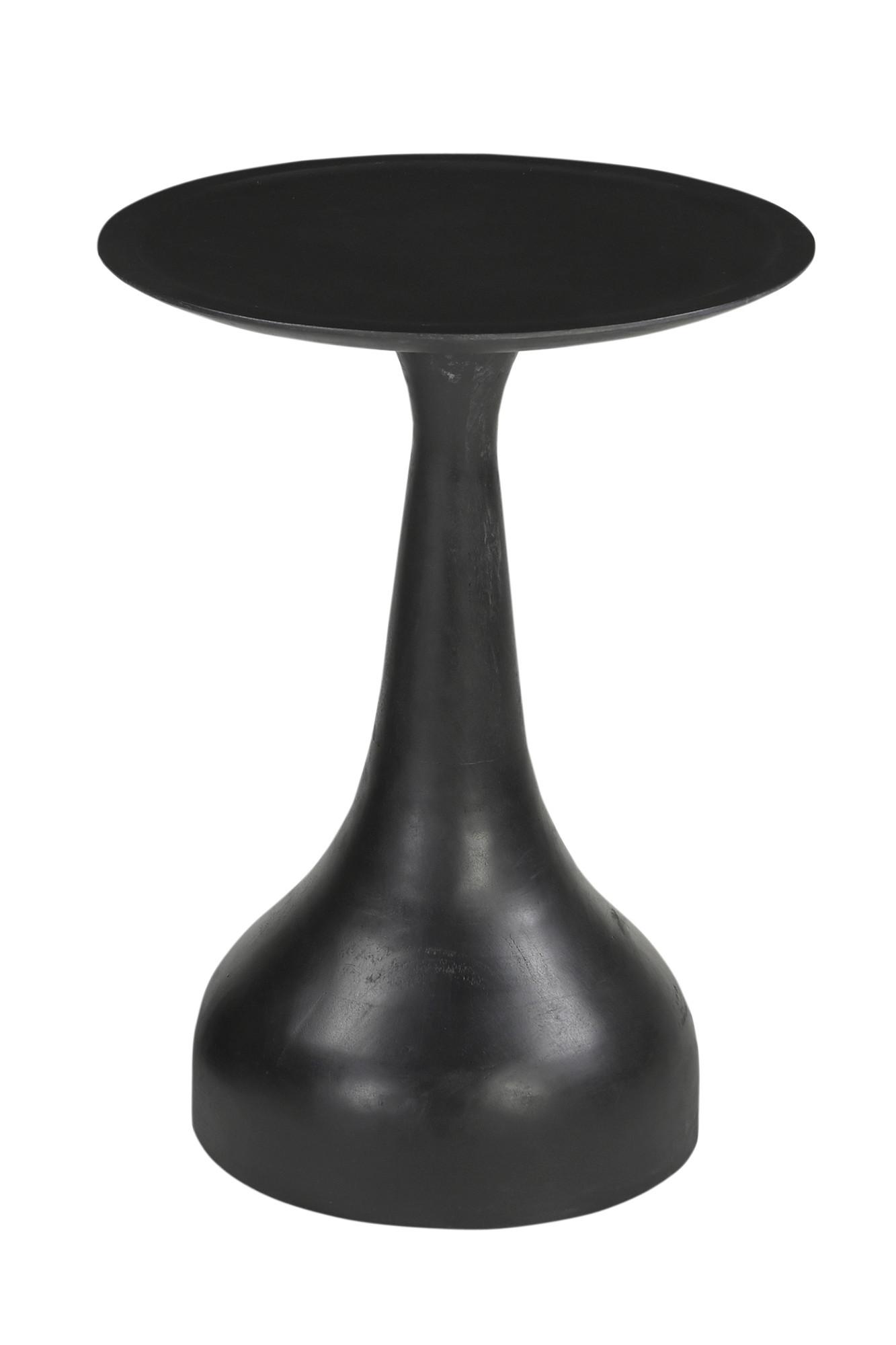 Beistelltisch Schwarz B: 38 cm - Schwarz, Design, Holz (38/38/52cm) - MID.YOU